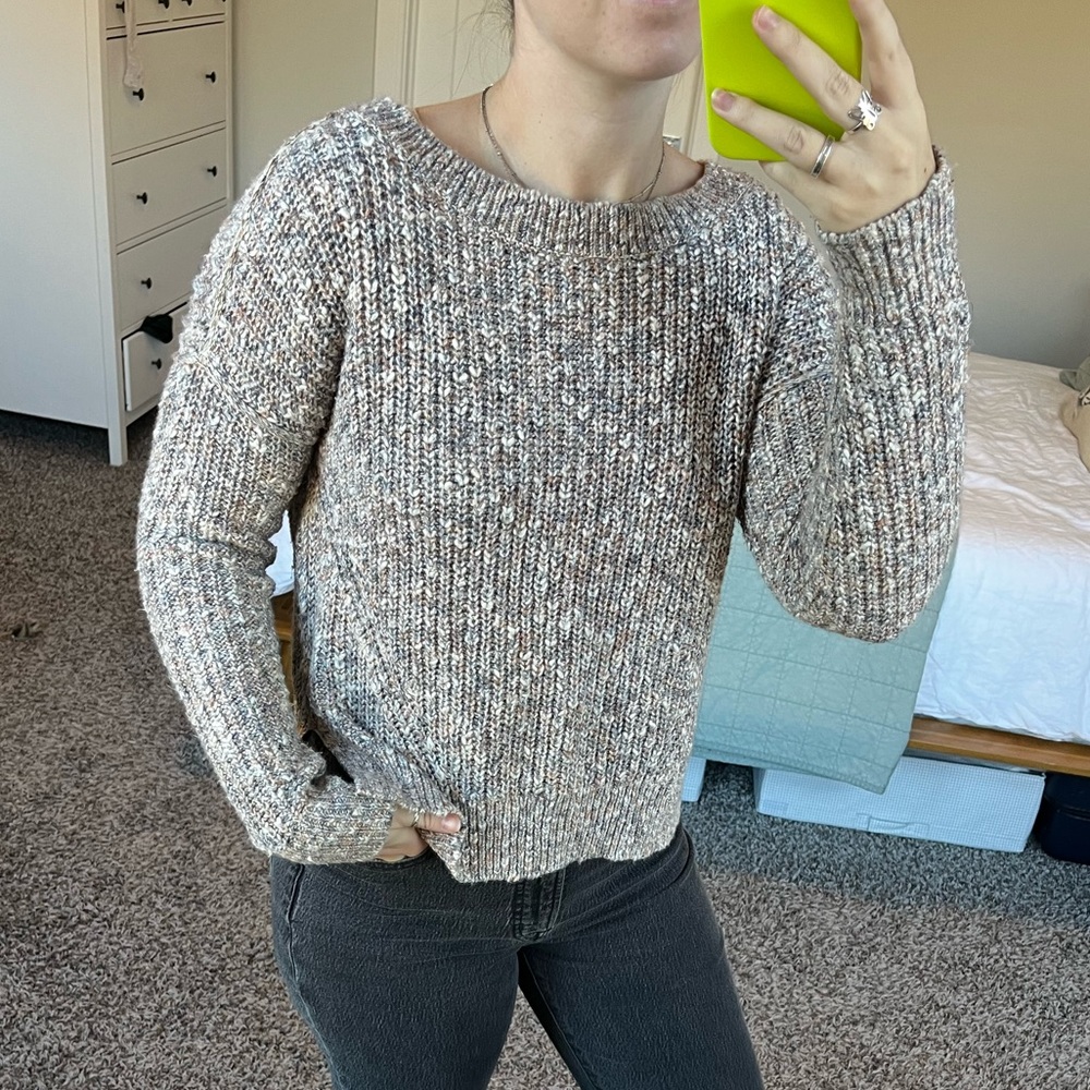 Abercrombie Multi-color Knit Sweater